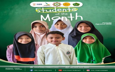 Apresiasi Siswa Berprestasi melalui Students of the Month Bulan Agustus