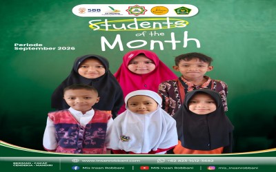 MIS Insan Robbani Umumkan Students of the Month September, Apresiasi Siswa Berprestasi dan Berkarakter Mulia